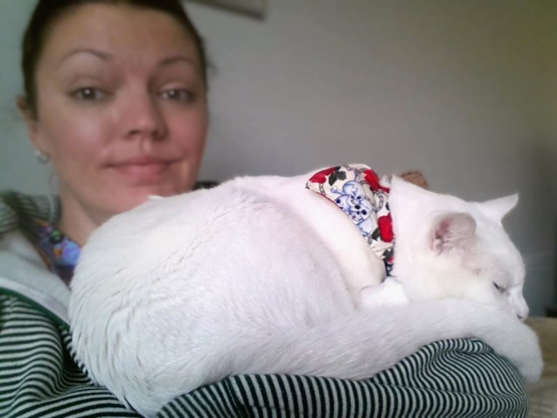 Clutch the day he came to live with me