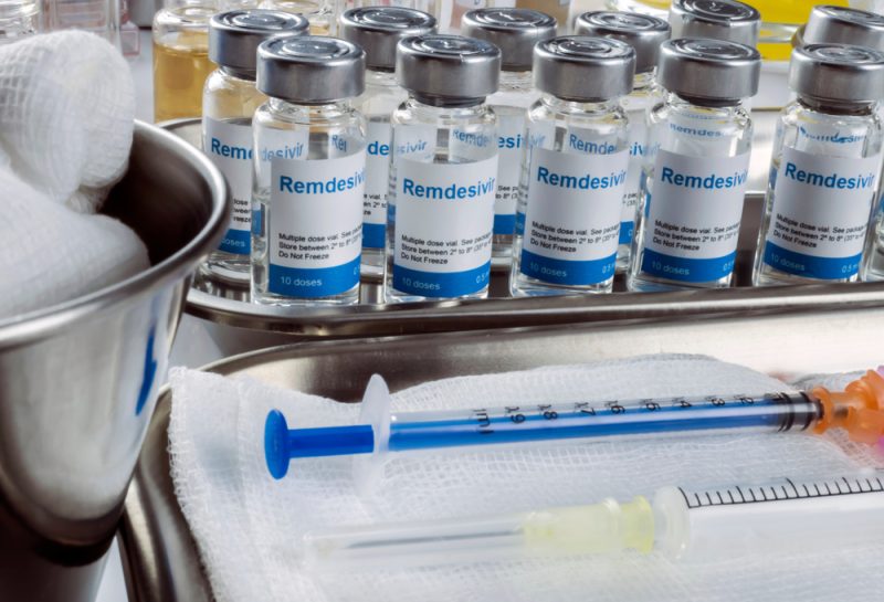 Remdesivir antiviral medication
